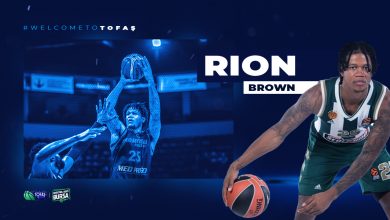 Photo of Rion Brown Tofaş’ta!