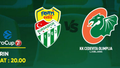 Photo of Frutti Extra Bursaspor – Cedevita Olimpija biletleri satışta!