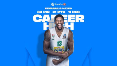 Photo of Hayes Eurocup’ta haftanın beşine seçildi!