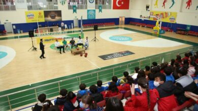 Photo of Öğrencilerle buluştular