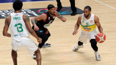 Photo of Derek Needham’ın galibiyet coşkusu