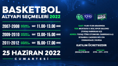 Photo of TOFAŞ altyapı seçmeleri 25 Haziran’da
