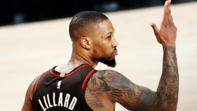 Photo of Damian Lillard’dan 71 sayı, 6 ribaund, 6 asist