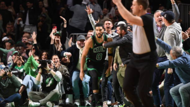 Photo of Jayson Tatum galibiyete taşıdı